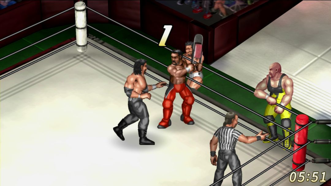 Fire Pro Wrestling World游戏截图