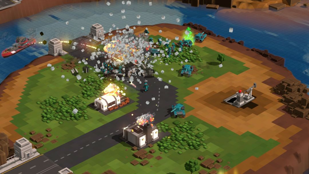 9-Bit Armies: A Bit Too Far游戏截图