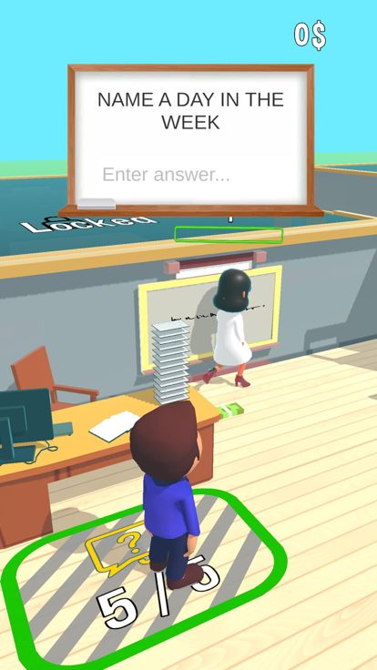 Trivia School 3D游戏截图