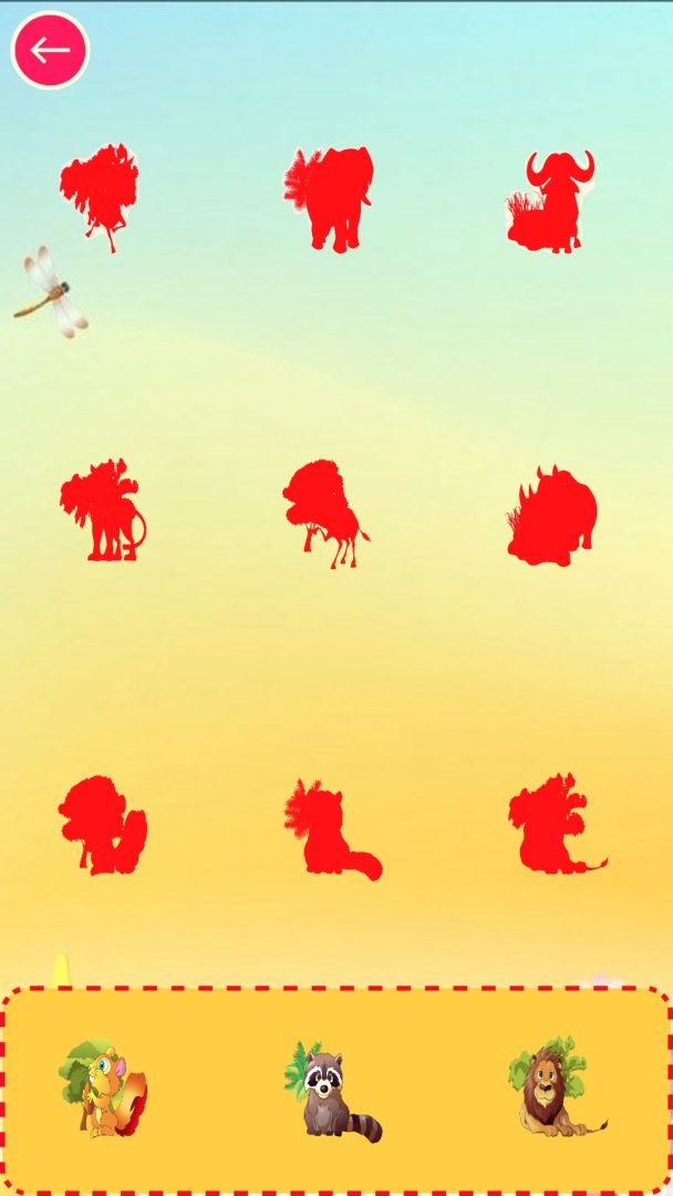 儿童认知贴贴乐游戏截图