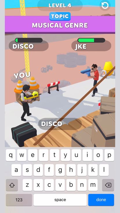 Type to Shoot游戏截图