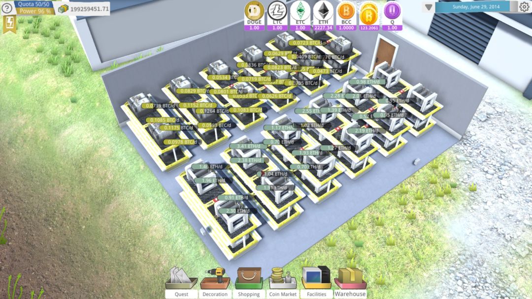 Bitcoin Tycoon - Mining Simulation Game游戏截图