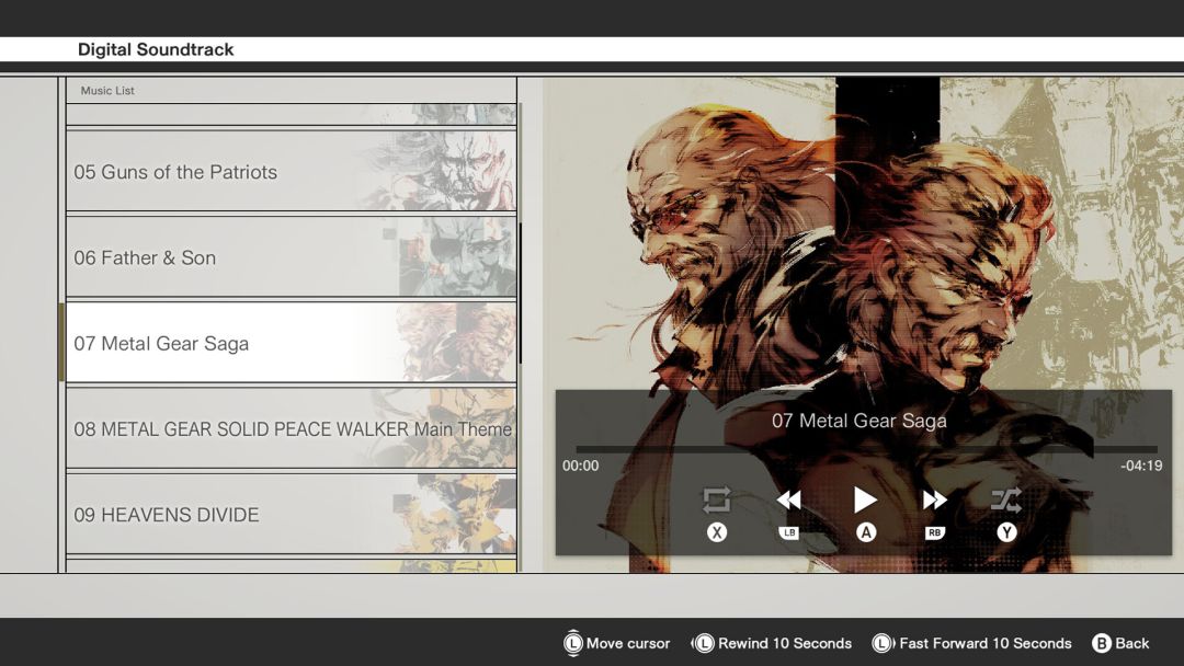 METAL GEAR SOLID MASTER COLLECTION Vol.2 BONUS CONTENT游戏截图
