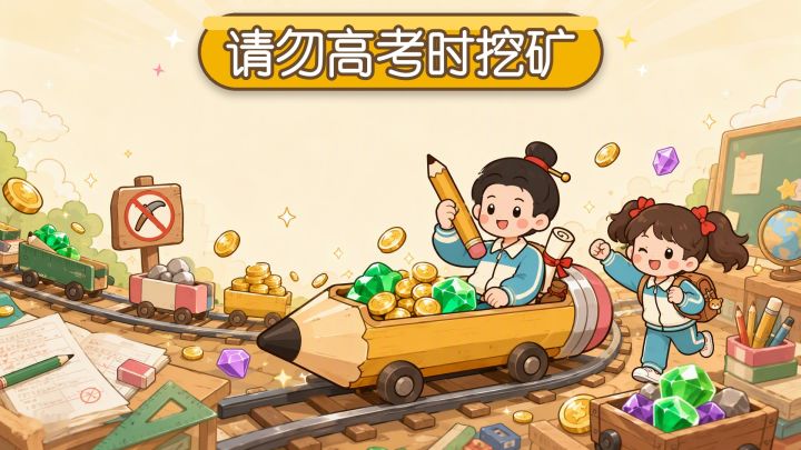请勿高考时挖矿 封面