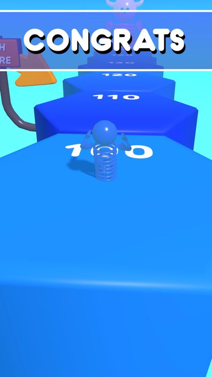 Bouncy Spiral Hero游戏截图