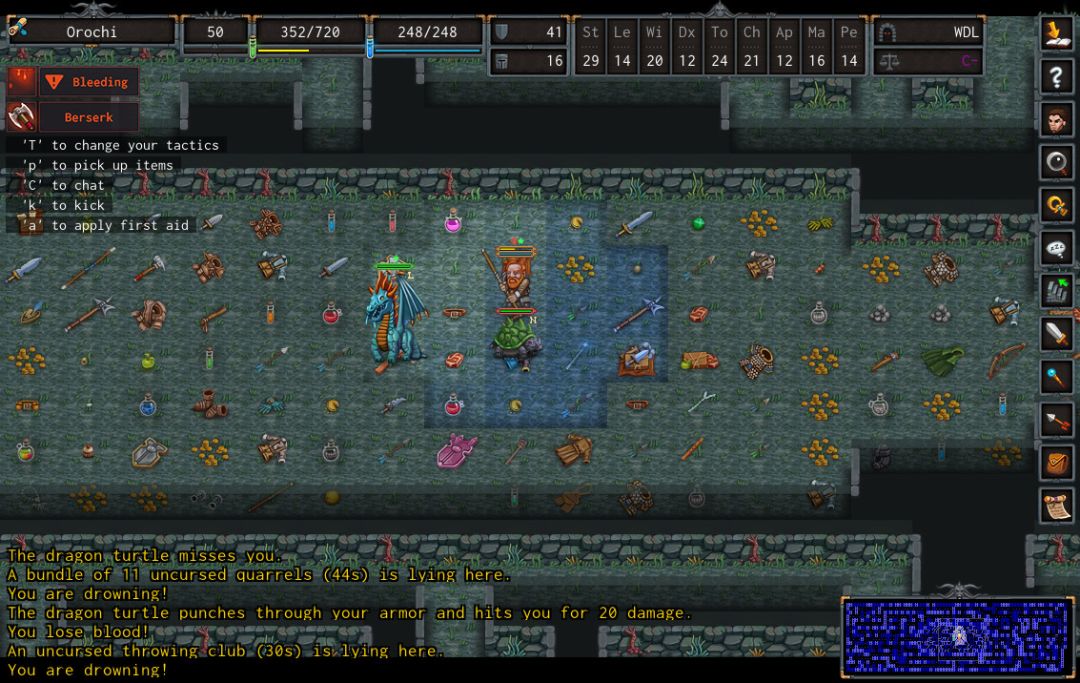 ADOM (Ancient Domains Of Mystery)游戏截图