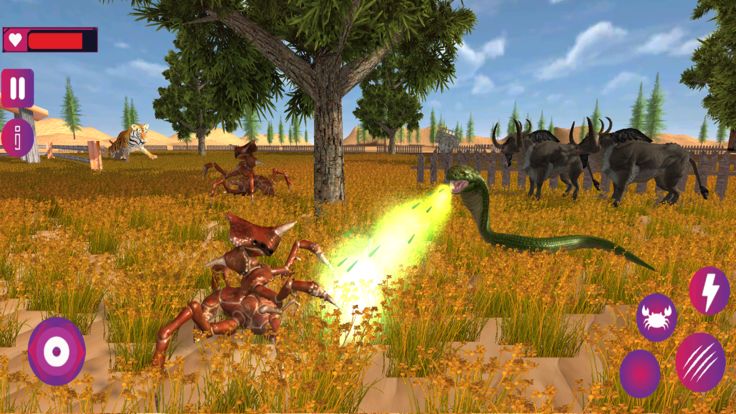 Monster Insectoid Crab Quest游戏截图