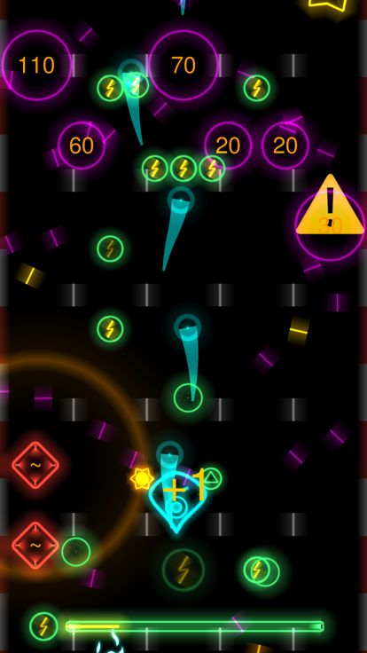 Neon War - Defense The Galaxy游戏截图