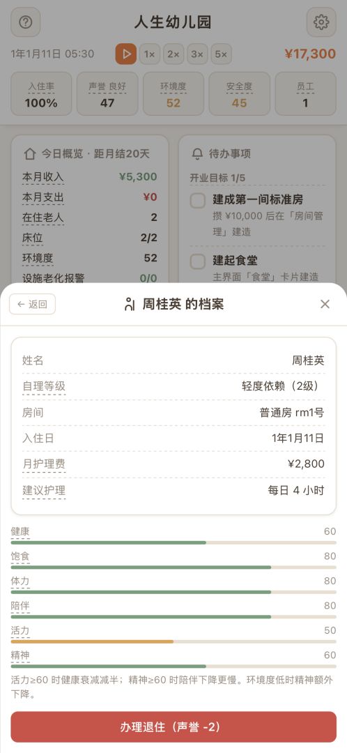 夕阳红大院游戏截图