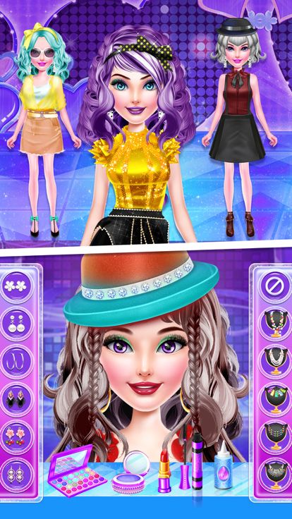 发型发型屋 - 美发换装游戏游戏截图