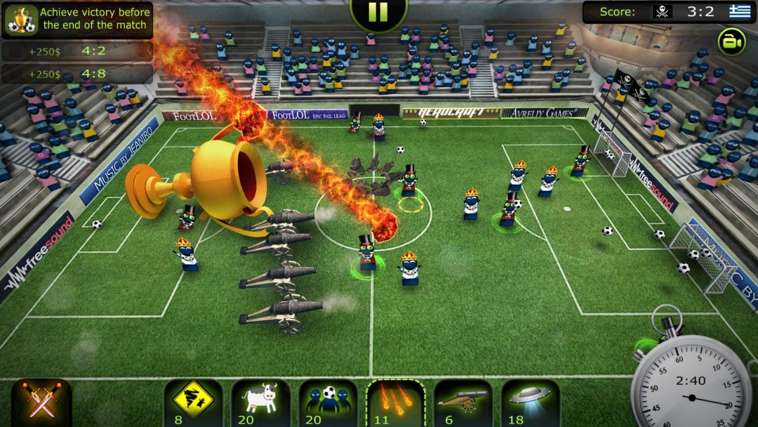 FootLOL: Epic Soccer League游戏截图