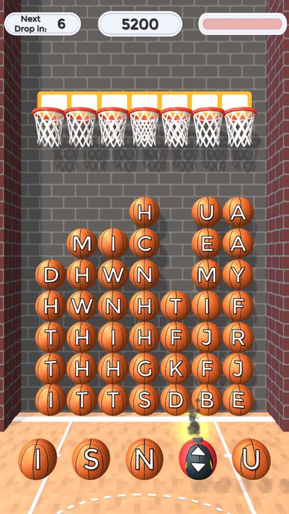 Word Hoops!游戏截图