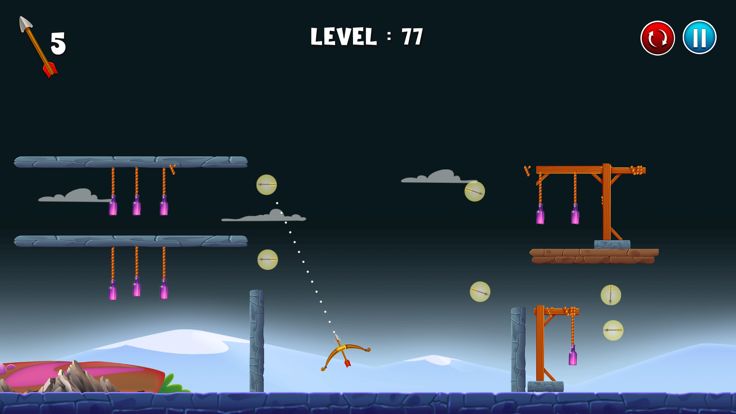 瓶子射击游戏游戏截图