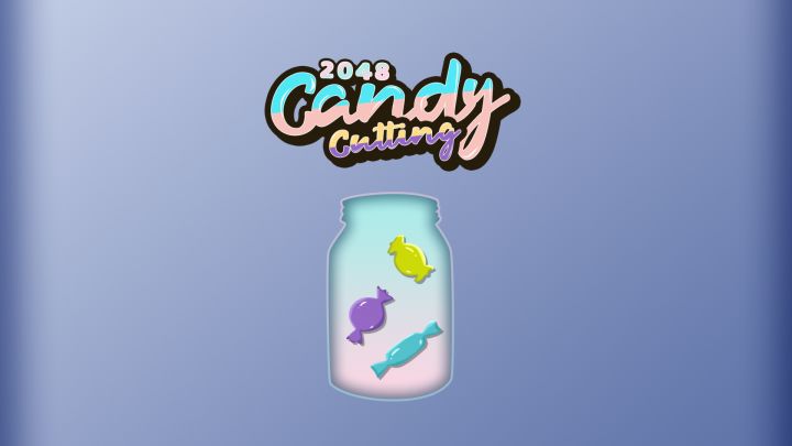 Candy Cutting 2048游戏截图