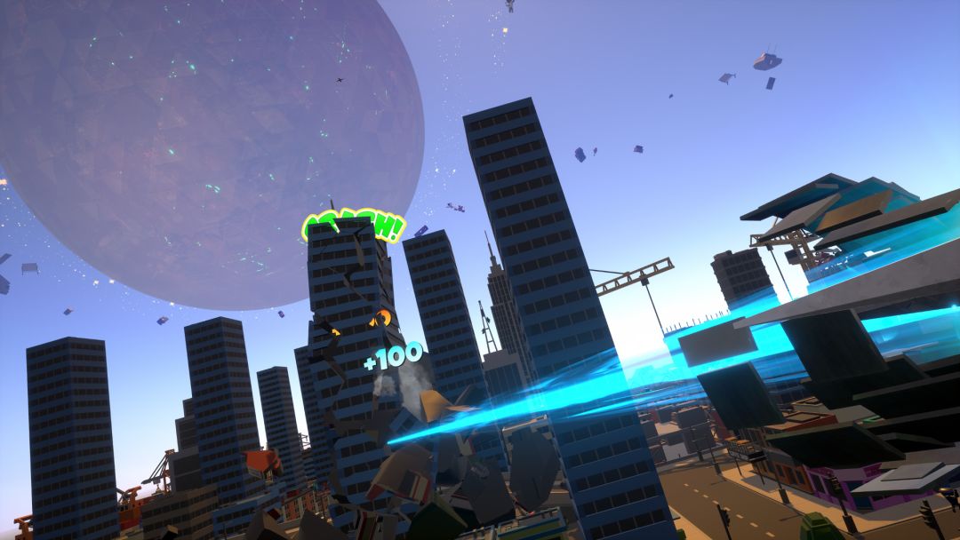 VRobot: VR Giant Robot Destruction Simulator游戏截图