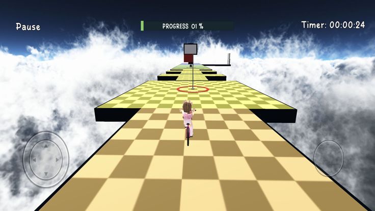 Obby Roblox But On A Bike游戏截图