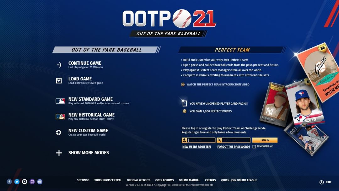 Out of the Park Baseball 21游戏截图