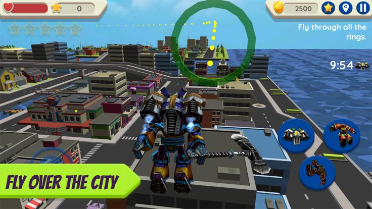 Robot Hero: City Simulator 3D游戏截图