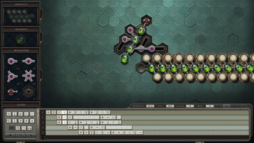 Opus Magnum游戏截图
