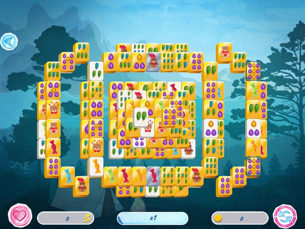 Mahjong Valentine's Day游戏截图