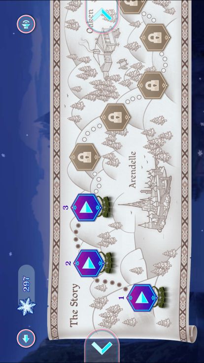 冰雪世界主题公主奇缘跑酷游戏截图