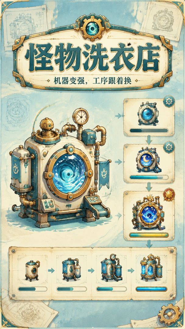 怪物洗衣店游戏截图