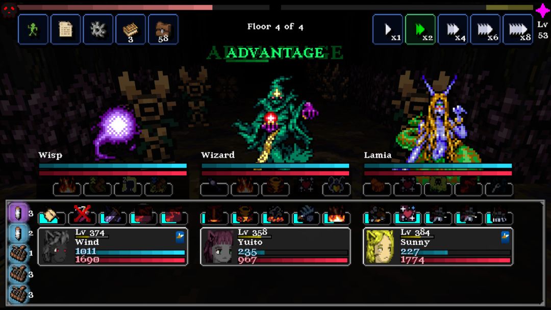 Legends of Dragaea: Idle Dungeons游戏截图