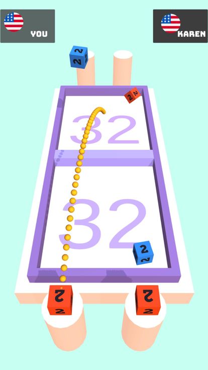 Dice Merge 2048游戏截图