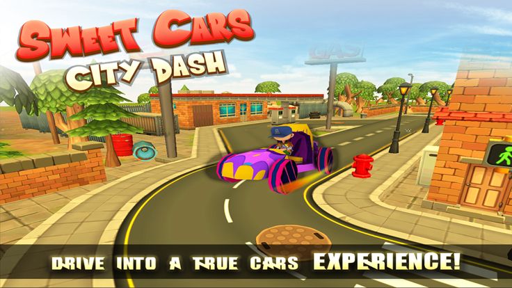 Sweet Cars City Dash游戏截图