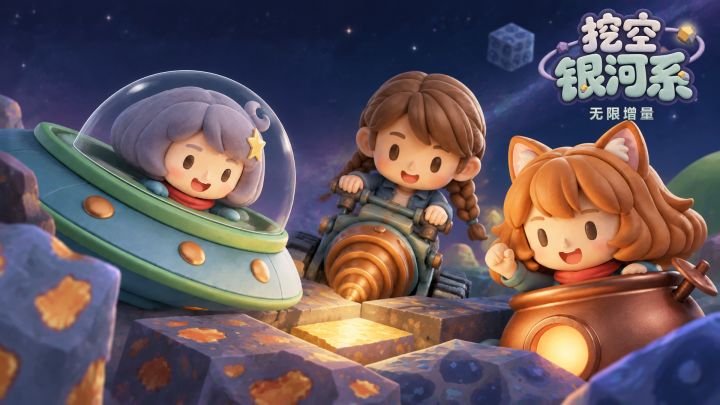 挖空银河系:无限增量 封面