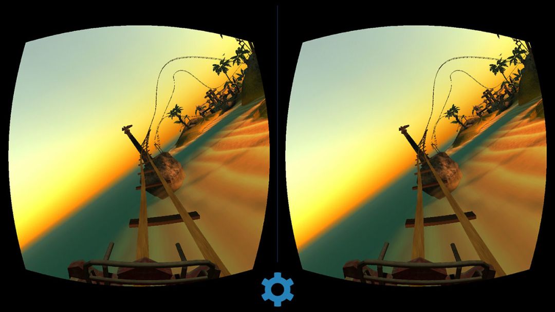 Roller Coaster Sunset游戏截图