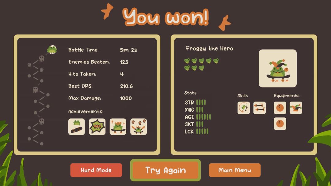 Froggy's Battle游戏截图