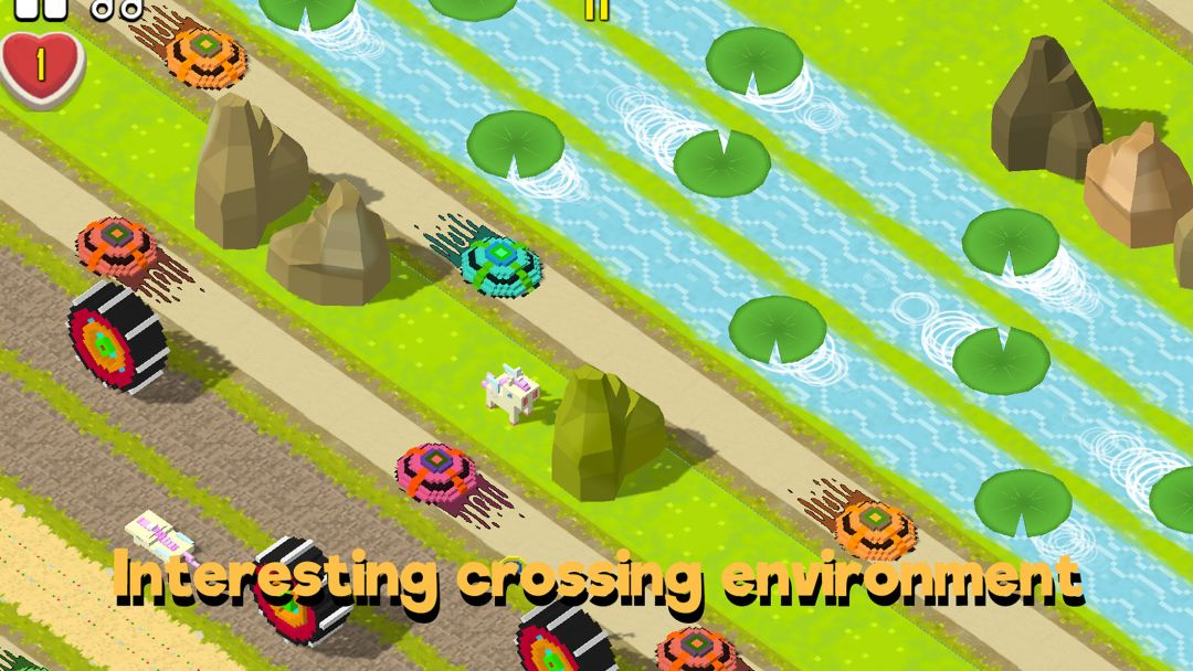 Unico’s Road Crossing游戏截图
