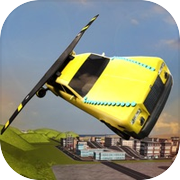 Flying Limo Car Driving Simulator 2016