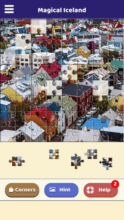 Magical Iceland Puzzle游戏截图