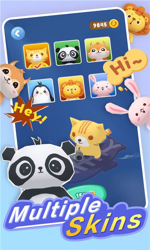 猫咪吸金币游戏截图