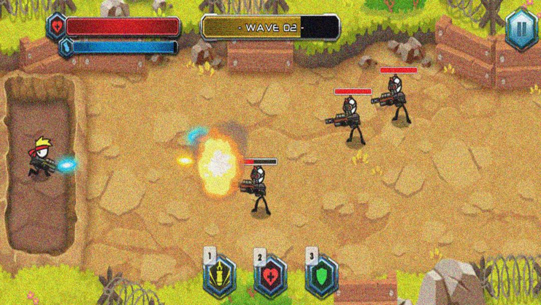 火柴人吃鸡大赛游戏截图