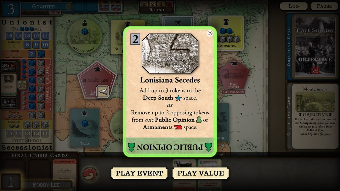 Fort Sumter: The Secession Cri游戏截图