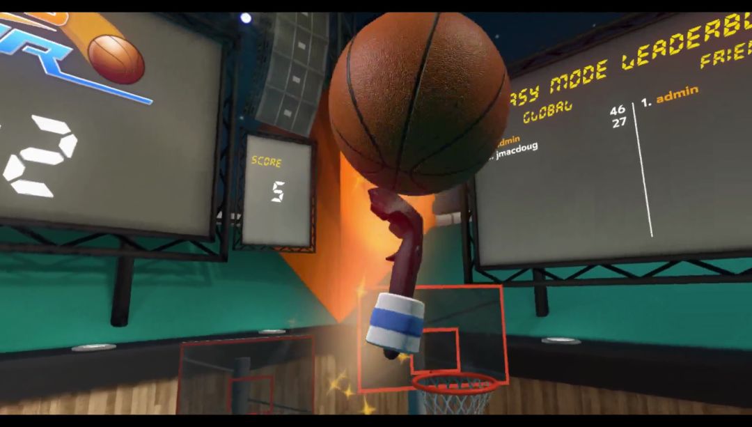 Hoops VR游戏截图