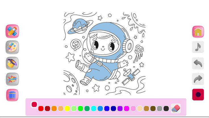 Kawaii Coloring Book Kids游戏截图
