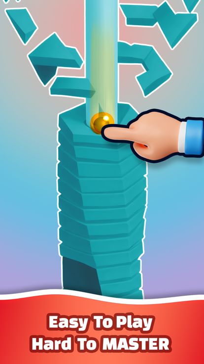 Helix Paint Ball - jump Stack游戏截图