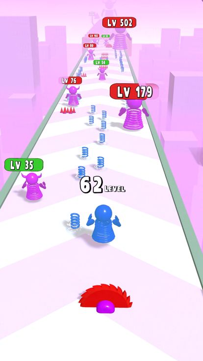 Bouncy Spiral Hero游戏截图