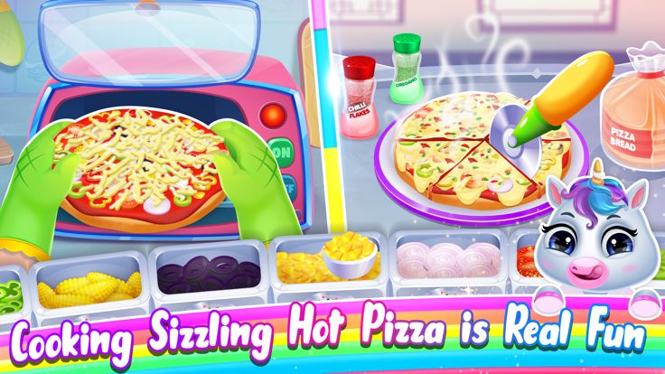 Cute Chef Unicorn Cook Recipes游戏截图