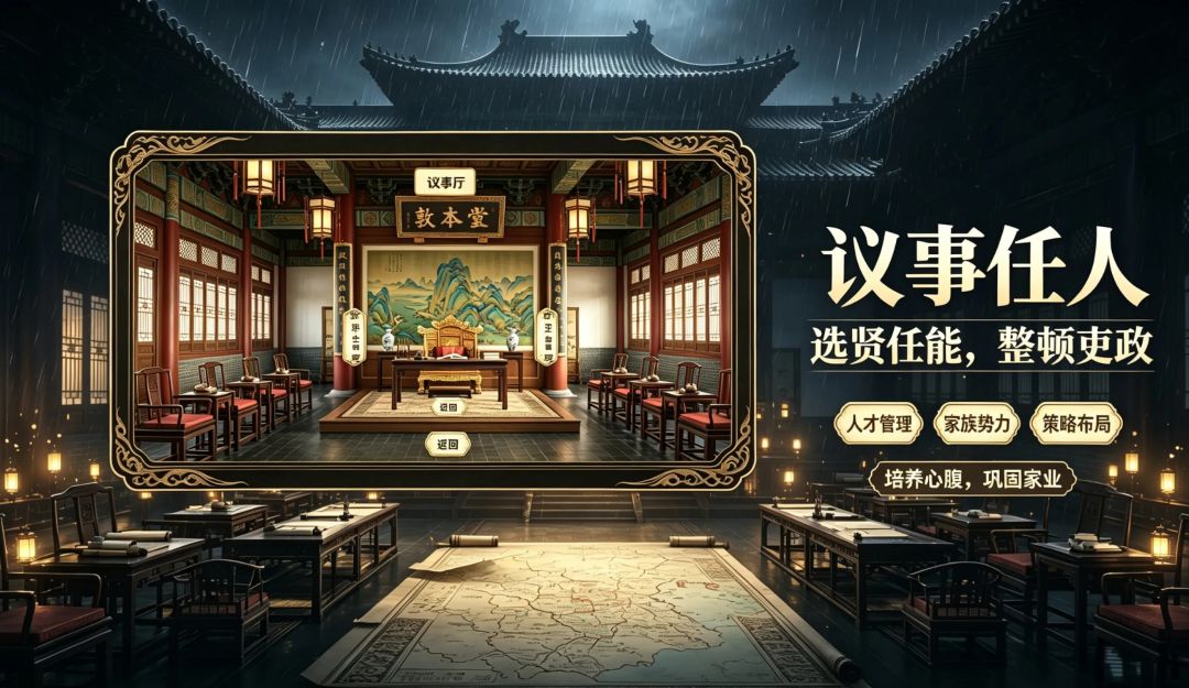 家族模拟·明末人生游戏截图