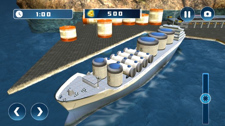 Oil Tanker Cargo Ship Sim 3D游戏截图