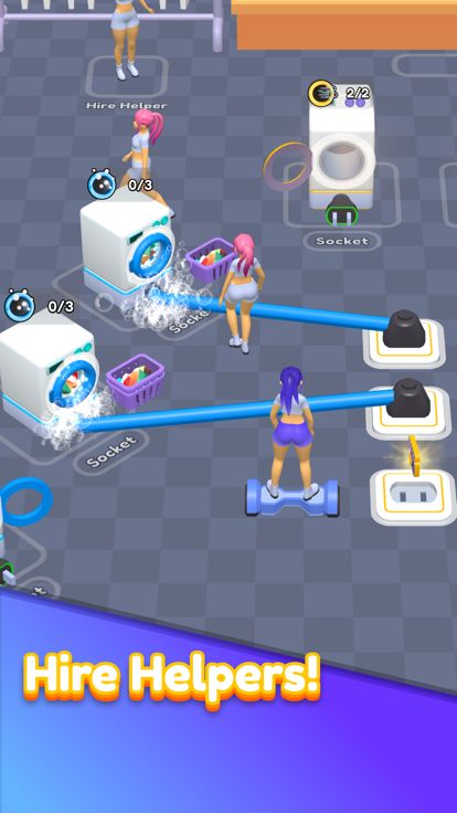 Washeteria 3D游戏截图