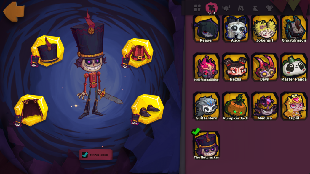 「胡桃夹子」、「丘比特」登场