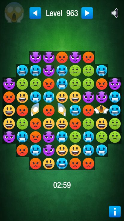 Emoji Games: Match 3游戏截图
