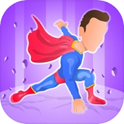 Superhero Landing 3Dicon