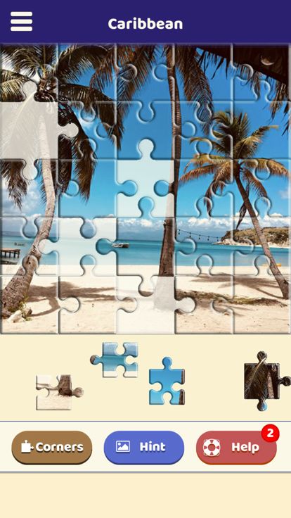 Caribbean Sightseeing Puzzle游戏截图